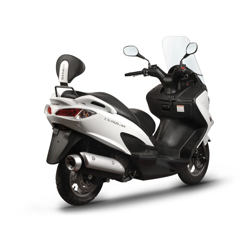 fijacion respaldo shad para moto suzuki burgman 125 s0br17rv