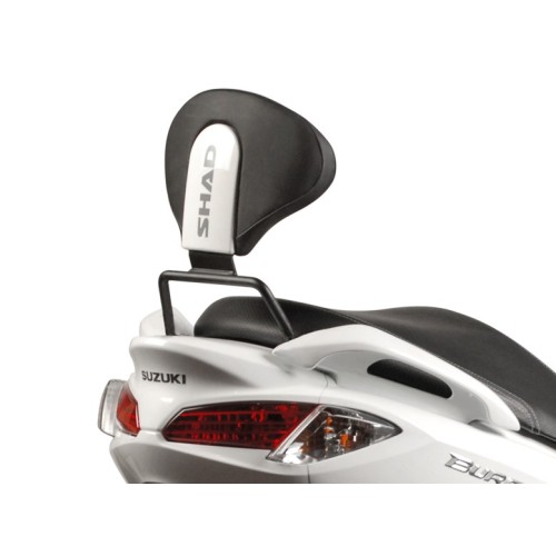 fijacion respaldo shad para moto suzuki burgman 125 s0br17rv