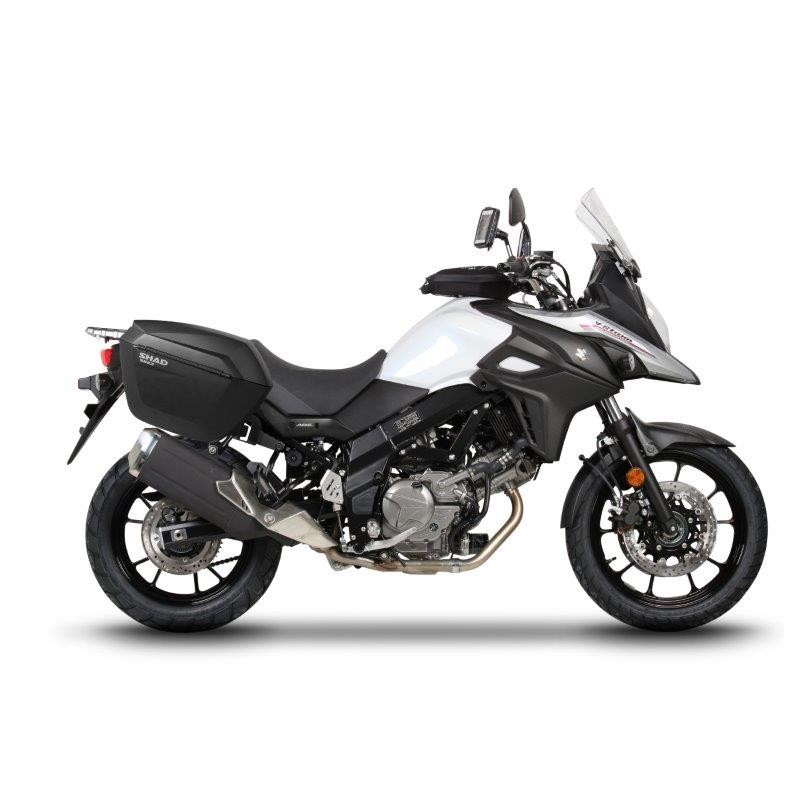 fijacion shad para maletas laterales moto suzuki v strom 650 s0vs61if