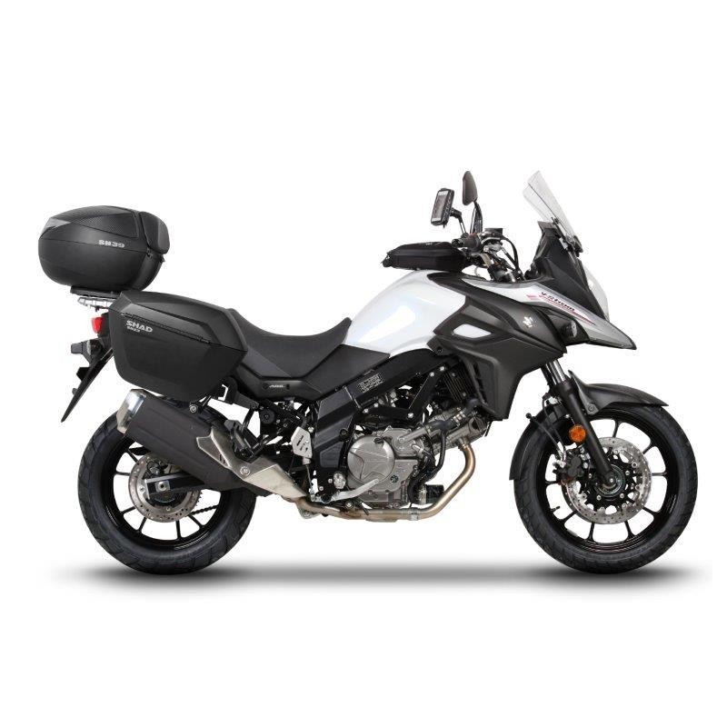 fijacion shad para maletas laterales moto suzuki v strom 650 s0vs61if