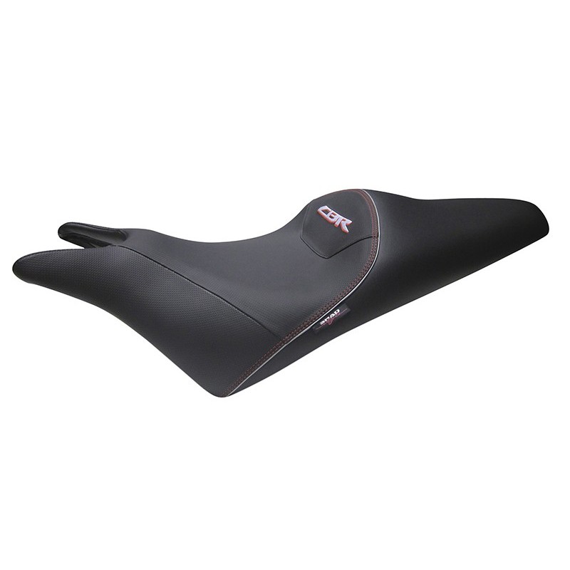 asiento shad confort para moto honda cbr 600f rojo shh0b6209