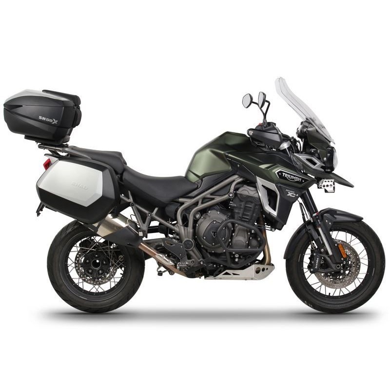 fijacion maletas laterales sistema 3p triumph explorer 1200 shad