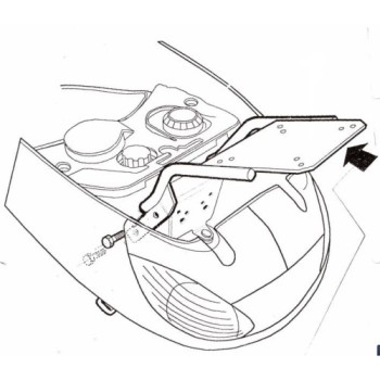 fijacion superior shad maleta moto scrambler classic sport u0sc18st