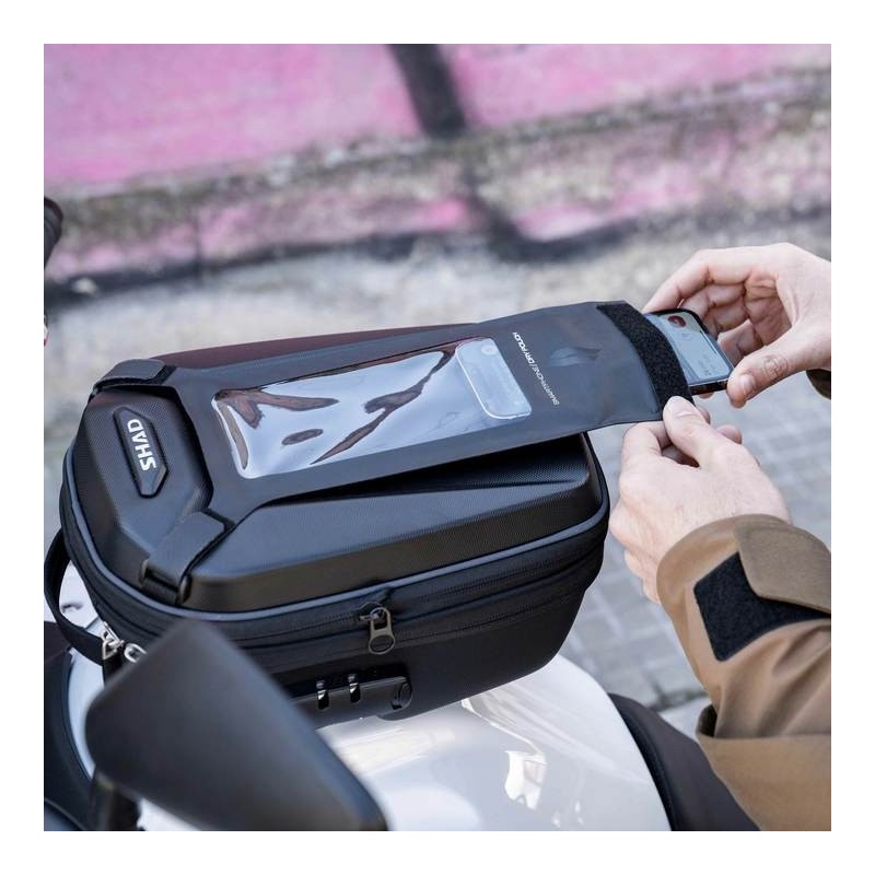 bolsa de deposito moto shad x0se09clp e09cl pro expandible 5 8 litros