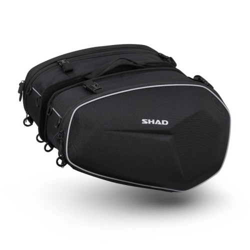 alforjas expandibles moto shad e48 2 unidades x0se482