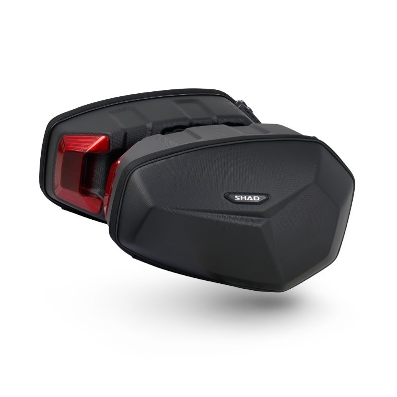 alforjas laterales moto hard sell shad e48sr 2 unidades x0se48sr