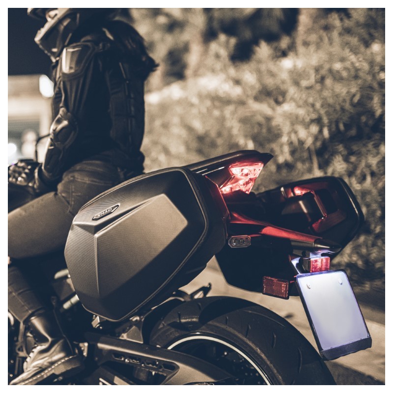 alforjas laterales moto hard sell shad e48sr 2 unidades x0se48sr