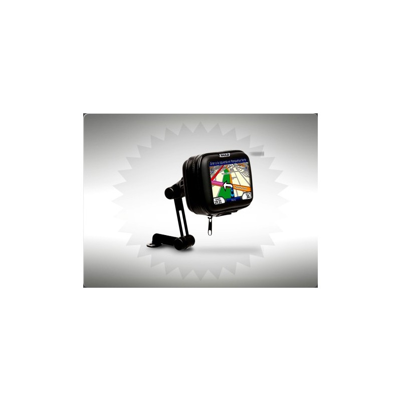 soporte gps para retrovisor de moto shad x0sg40m