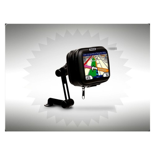 soporte gps para retrovisor de moto shad x0sg40m