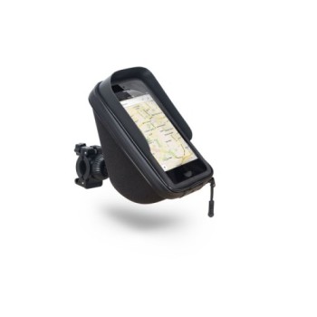 soporte telefono movil 6 6 con bolsillo 180 x 90 mm shad x0sg75h