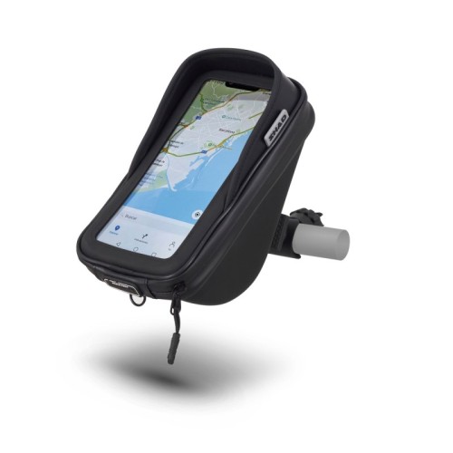 soporte manillar para smartphone sg76 con bolsillo 180 x 90 mm