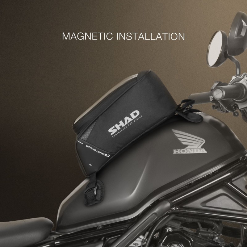 bolsa deposito imanes shad x0sl121m sl12m 5 litros para moto