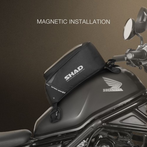 bolsa deposito imanes shad x0sl121m sl12m 5 litros para moto