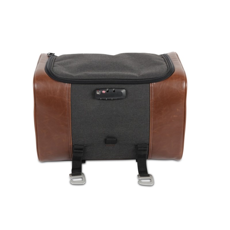bolsa sillin moto shad acabado piel cafe racer x0sr28