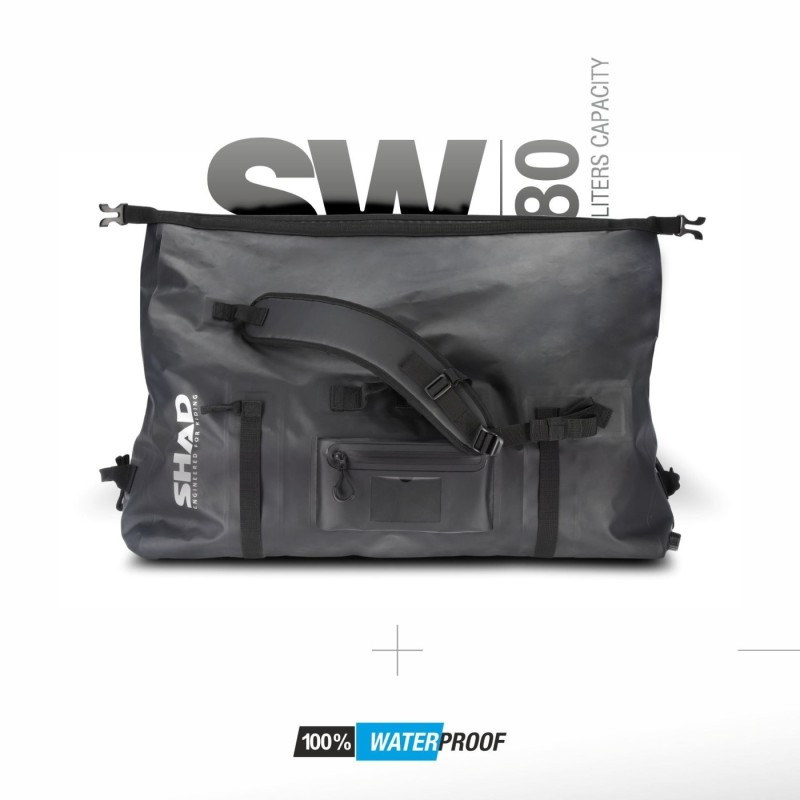 mochila trasera impermeable shad x0sw80 70 l 700 350 310 mm