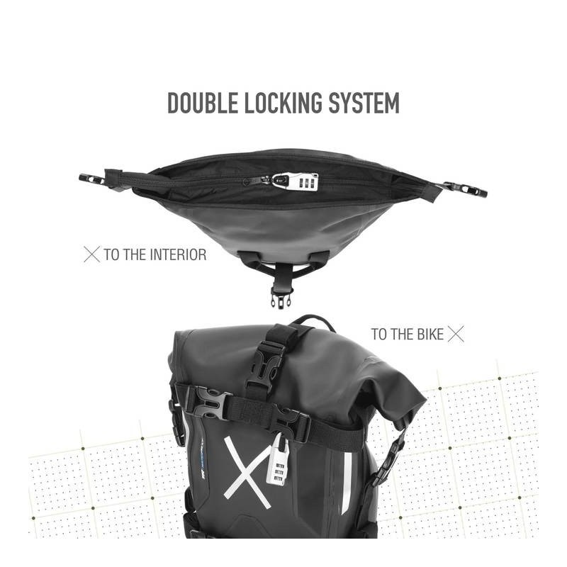 bolsa multiuso shad tr08 impermeable 8 litros x0tr08
