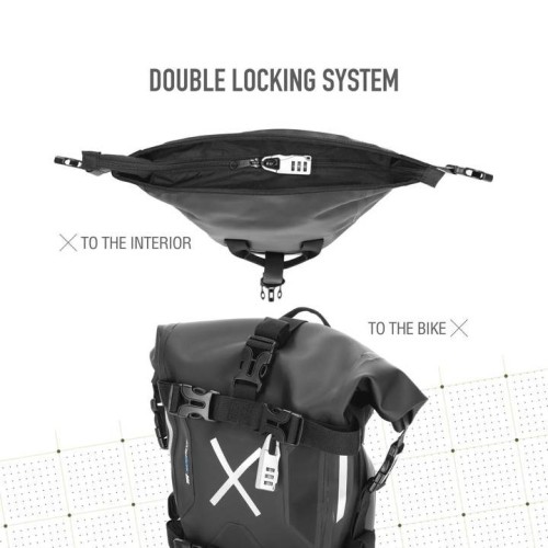 bolsa multiuso shad tr08 impermeable 8 litros x0tr08