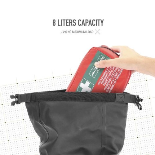 bolsa multiuso shad tr08 impermeable 8 litros x0tr08