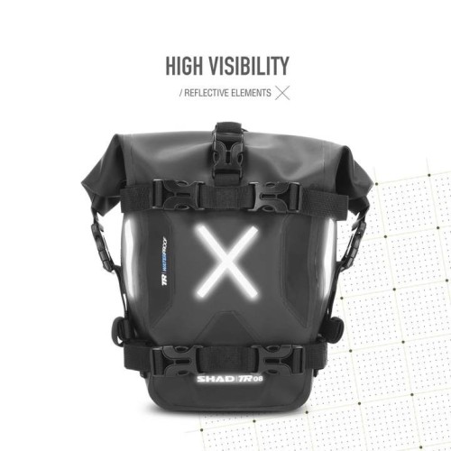 bolsa multiuso shad tr08 impermeable 8 litros x0tr08