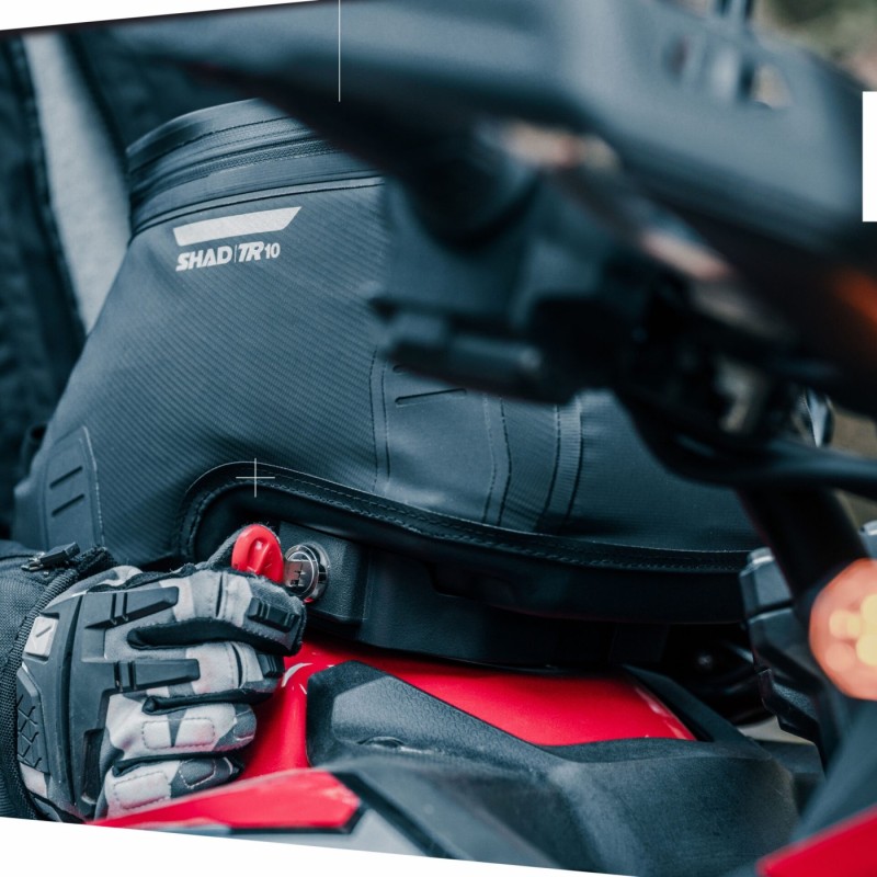 bolsa de deposito moto shad x0tr10cl terra tr10cl impermeable 7 litros