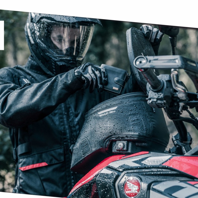bolsa de deposito moto shad x0tr10cl terra tr10cl impermeable 7 litros