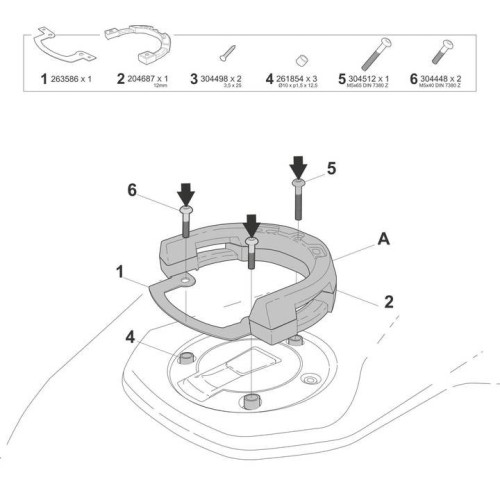 fijacion bolsa deposito click system yamaha mt09 y015cs