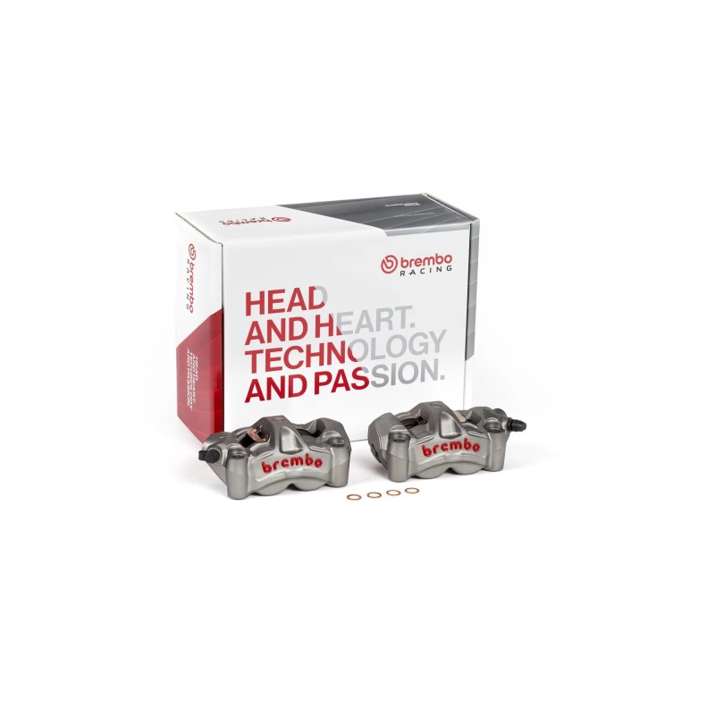 pinzas de freno radiales brembo racing m50 monobloc 100mm