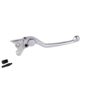 maneta de freno moto brembo 110950056 regulable plata para bomba psc16