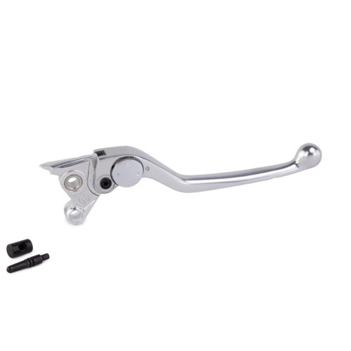 maneta de freno moto brembo 110950056 regulable plata para bomba psc16