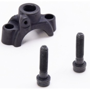 abrazadera de bomba de embrague brembo 110437263 negra con soporte para espejo m10x1 25