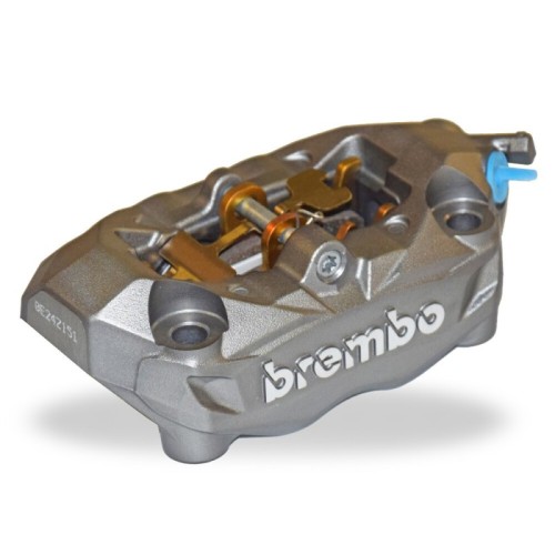 pinza de freno delantera brembo 20b69083 m4 32 derecha titanio radial 100 mm