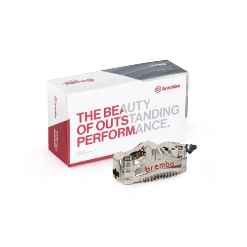 pinza de freno delantera brembo 120d60040 gp4 ms derecha cnc radial 108 mm con aletas