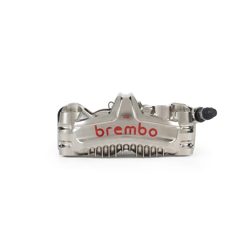 pinza de freno delantera brembo 120d60040 gp4 ms derecha cnc radial 108 mm con aletas