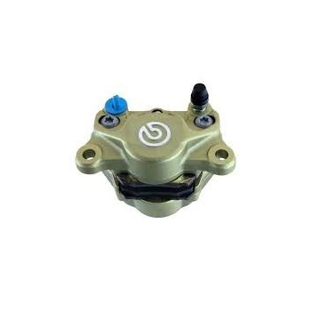 pinza de freno trasera brembo 20b85225 p2 34 derecha dorada 84 mm
