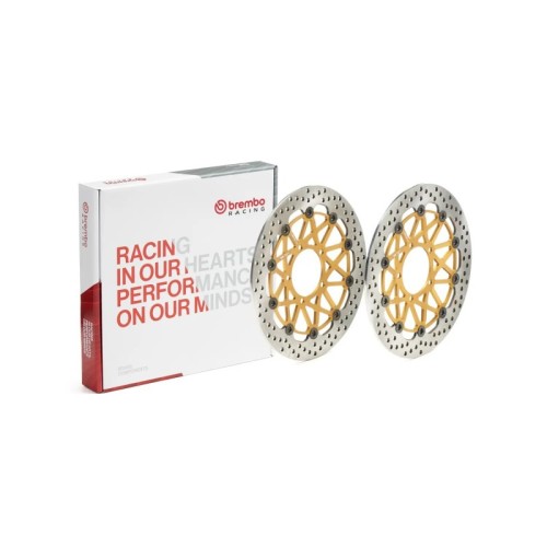 discos de freno delanteros brembo 208973730 supersport diametro o 310 mm