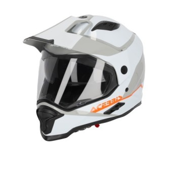 casco acerbis reactive 22 06 blanco y gris talla xxl 0025312 235