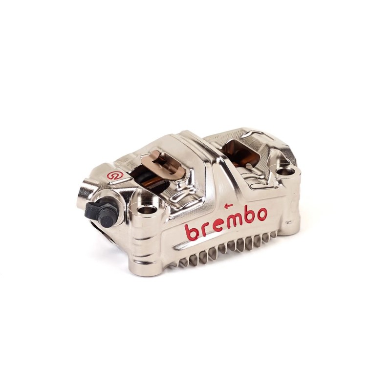 pinza de freno moto brembo gp4 ms 120d60050 delantera izquierda monobloque 4 pistones