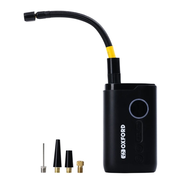 inflador de neumaticos inalambrico oxford el140 microjet compacto 150 psi