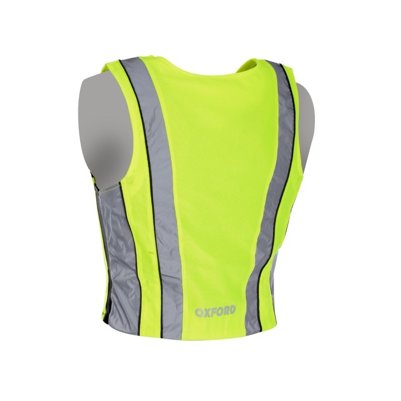 chaleco alta visibilidad oxford of398 active bright top amarillo fluorescente