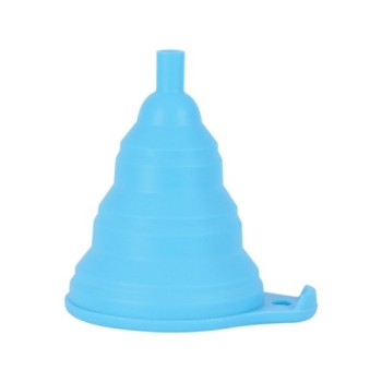 embudo de silicona oxford ox619 plegable azul 142 x 110 mm