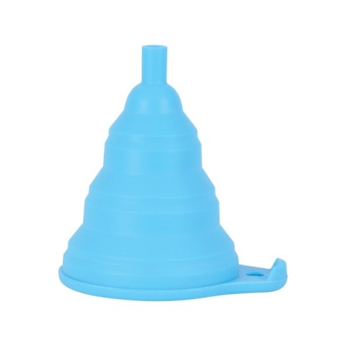embudo de silicona oxford ox619 plegable azul 142 x 110 mm