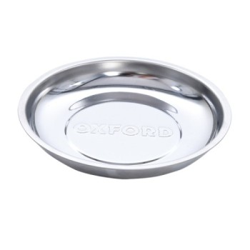 bandeja magnetica de taller oxford ox772 magneto acero inoxidable 150 mm