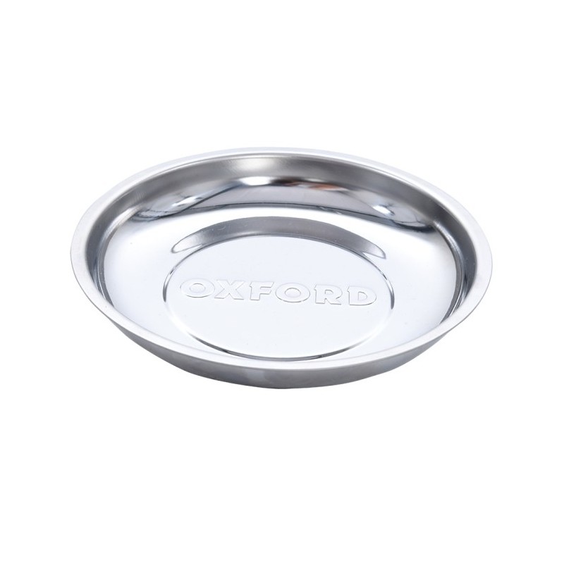 bandeja magnetica de taller oxford ox772 magneto acero inoxidable 150 mm
