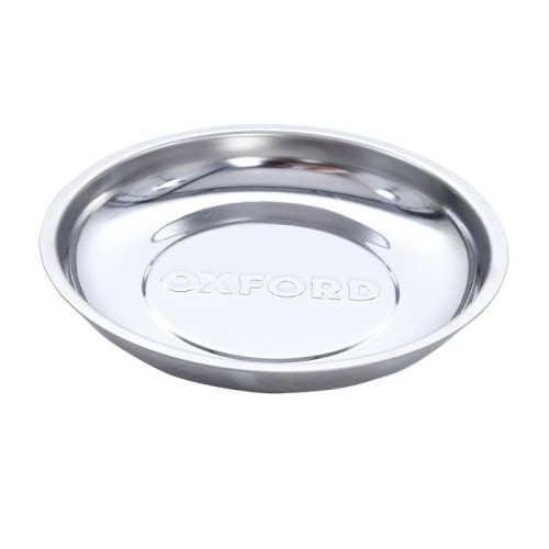 bandeja magnetica de taller oxford ox772 magneto acero inoxidable 150 mm