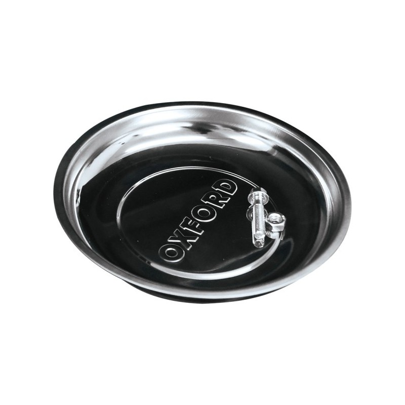 bandeja magnetica de taller oxford ox772 magneto acero inoxidable 150 mm