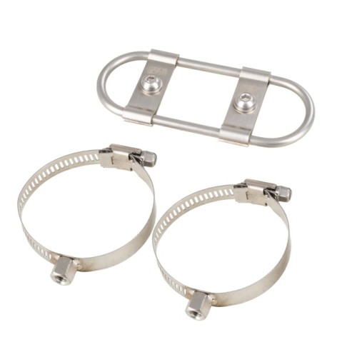 protector termico de escape oxford ox881 cafe racer acero inoxidable