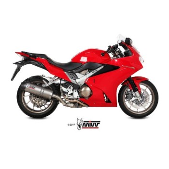 silencioso mivv oval titan c tapa carbono honda vfr 800 f 2014 20 h 064 lnc