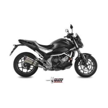 silencioso mivv suono st acero carbono honda integra750 2016 20 nc 750 s x 2016 22 2