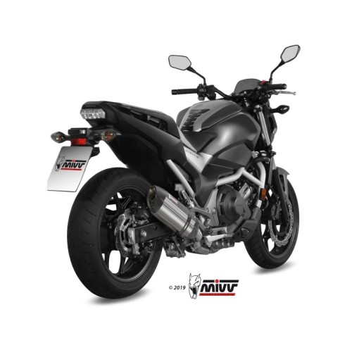 silencioso mivv suono st acero carbono honda integra750 2016 20 nc 750 s x 2016 22