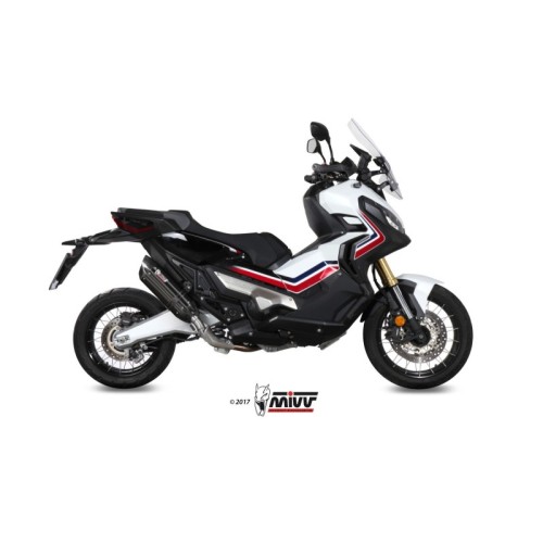 silencioso mivv suono acero negro carbon honda x adv 750 2017 26 h 066 l9